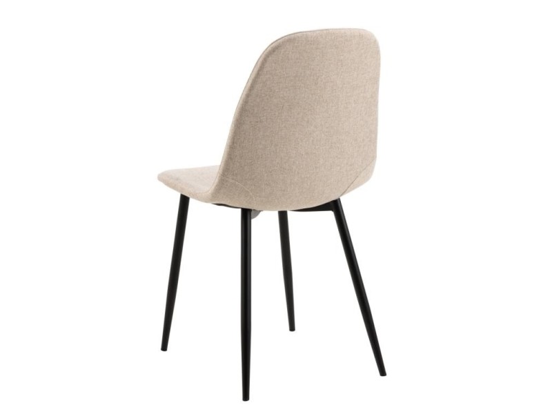 Krzesło Celia beżowe/ czarne - ACTONA